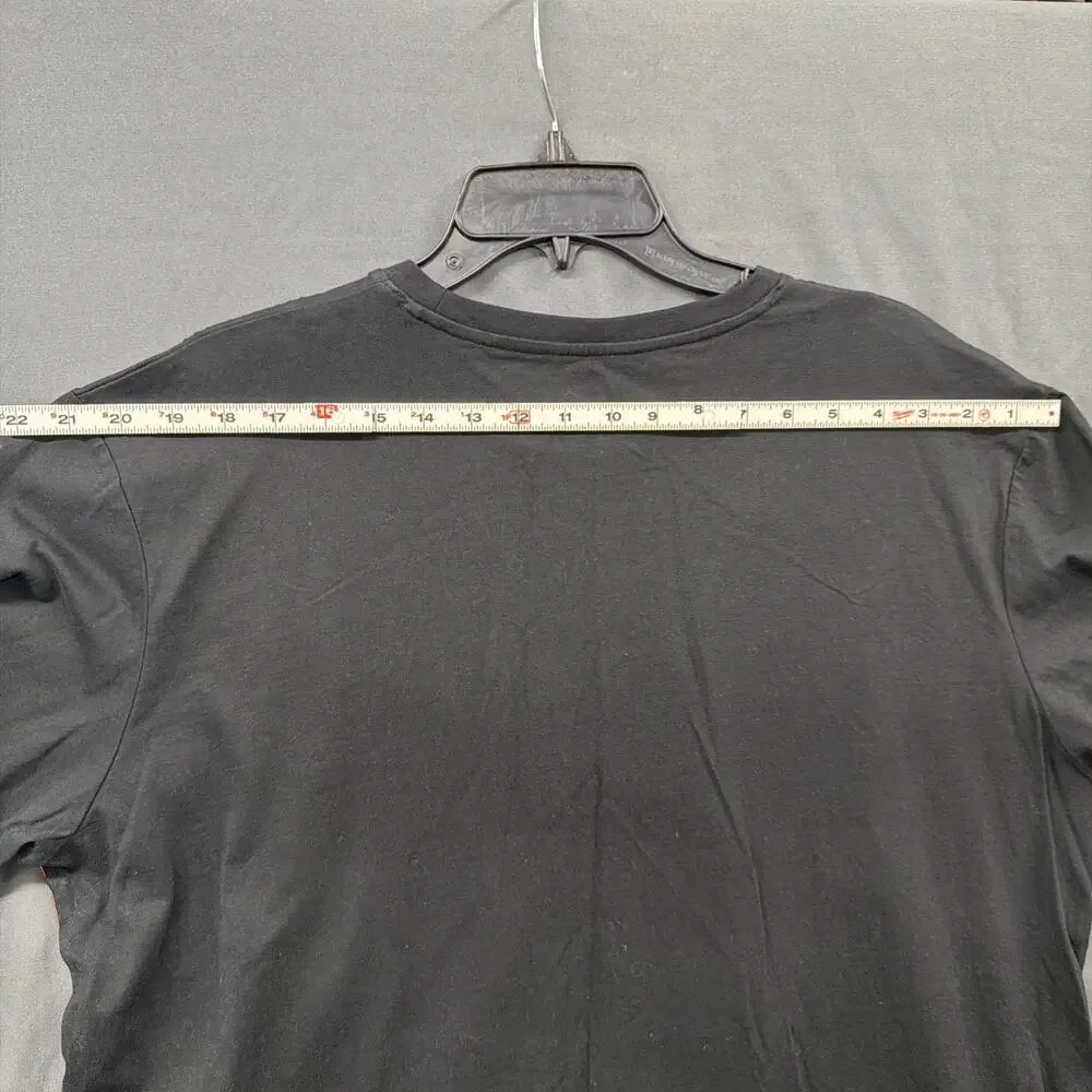 SKI DOO BRP MENS GRAY SNOWMOBILE CREW NECK LONG SLEEVE COTTON BLEND TSHIRT XL